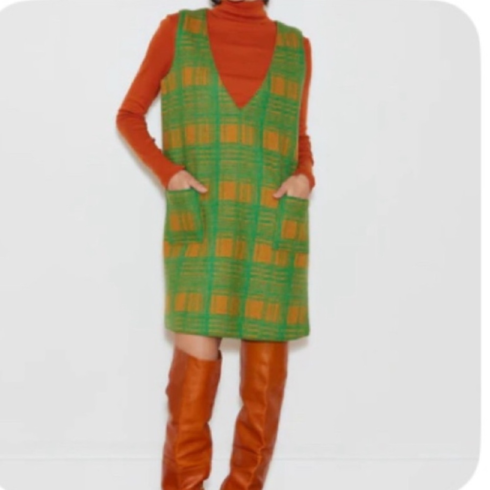 Misha And Puff Rust Dress - Picture 5 of 10